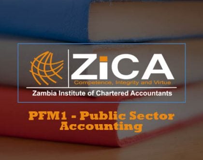 PFM1 - Public Sector Accounting