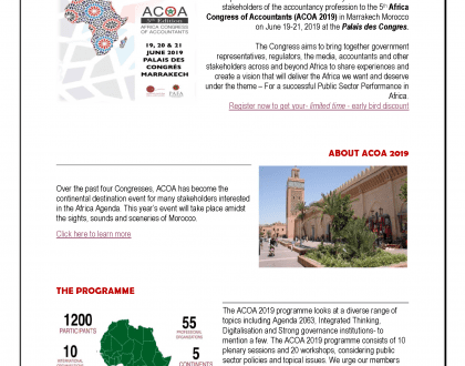 ACOA 2019 - The 5th Africa Congress for Accountants