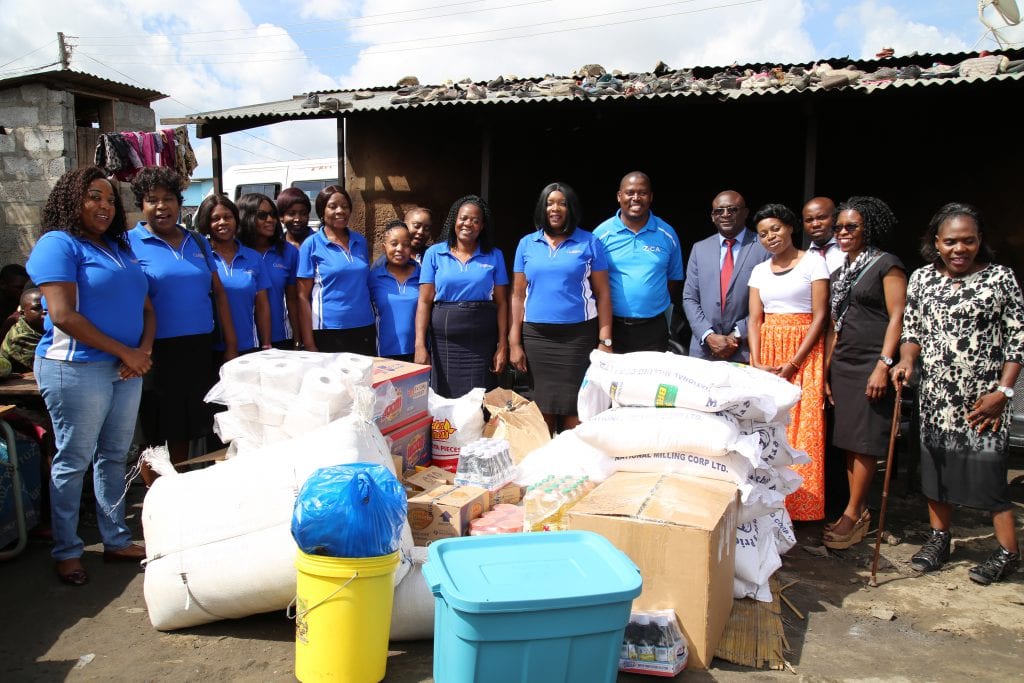 ZICA WOMEN DONATE ASSORTED ITEMS TO THERESSA HOPE FOUNDATION