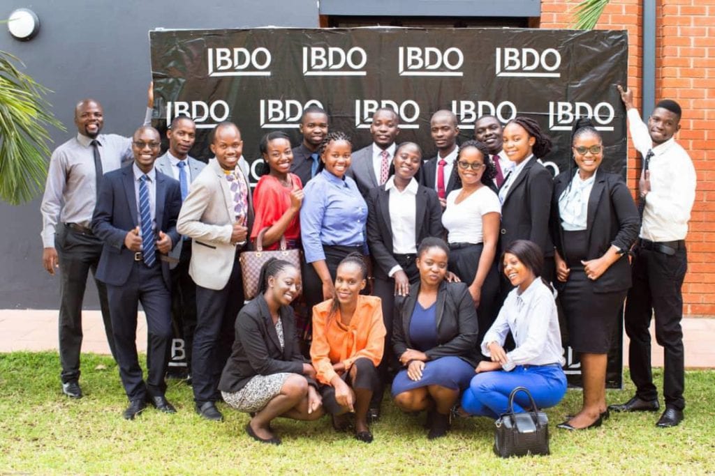 BDO ZAMBIA  RECRUITS 16 CA ZAMBIA STUDENTS