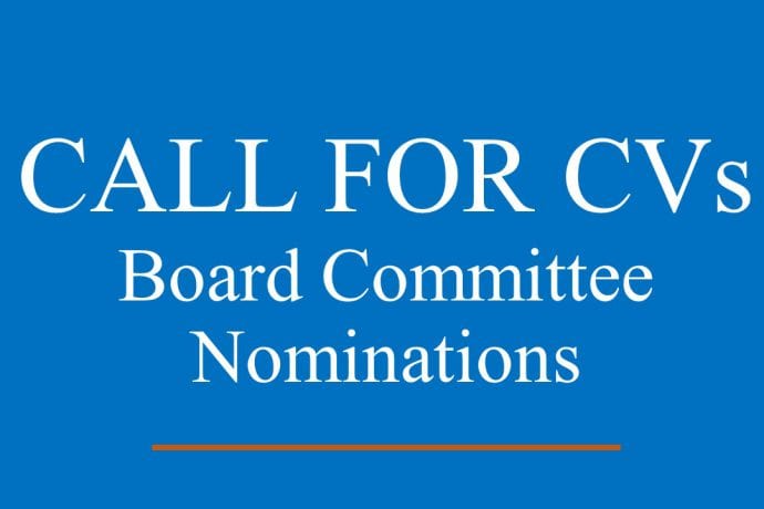 GENERAL CALL FOR CVS FOR POSSIBLE NOMINATION TO BOARDS AND COMMITTEES