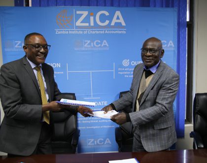 ZICA/ZCAS MoU Signing Ceremony