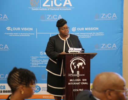 VOTE OF THANKS BY THE ZICA PRESIDENT AT THE BREAKFAST SYMPOSIUM WITH MOF