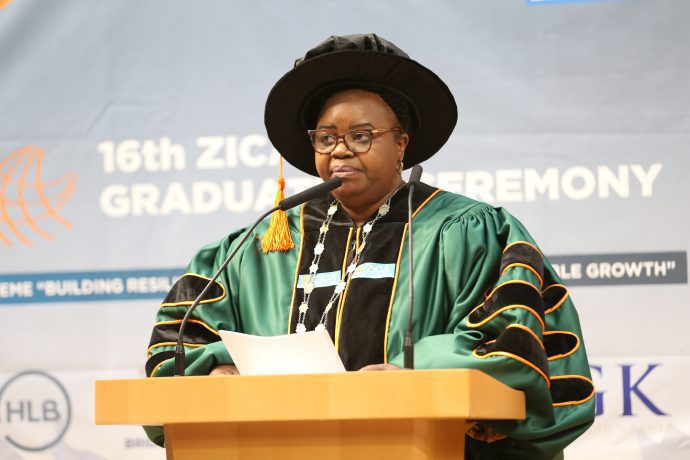 ZICA PRESIDENT'S SPEECH AT TH 16TH GRADUATION CEREMONY