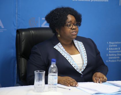 ZAMBIA INSTITUTE OF CHARTERED ACCOUNTANTS (ZICA) COMMENDS MINISTRY OF FINANCE ON THE RELEASE OF THE ANNUAL FINANCIAL REPORT.