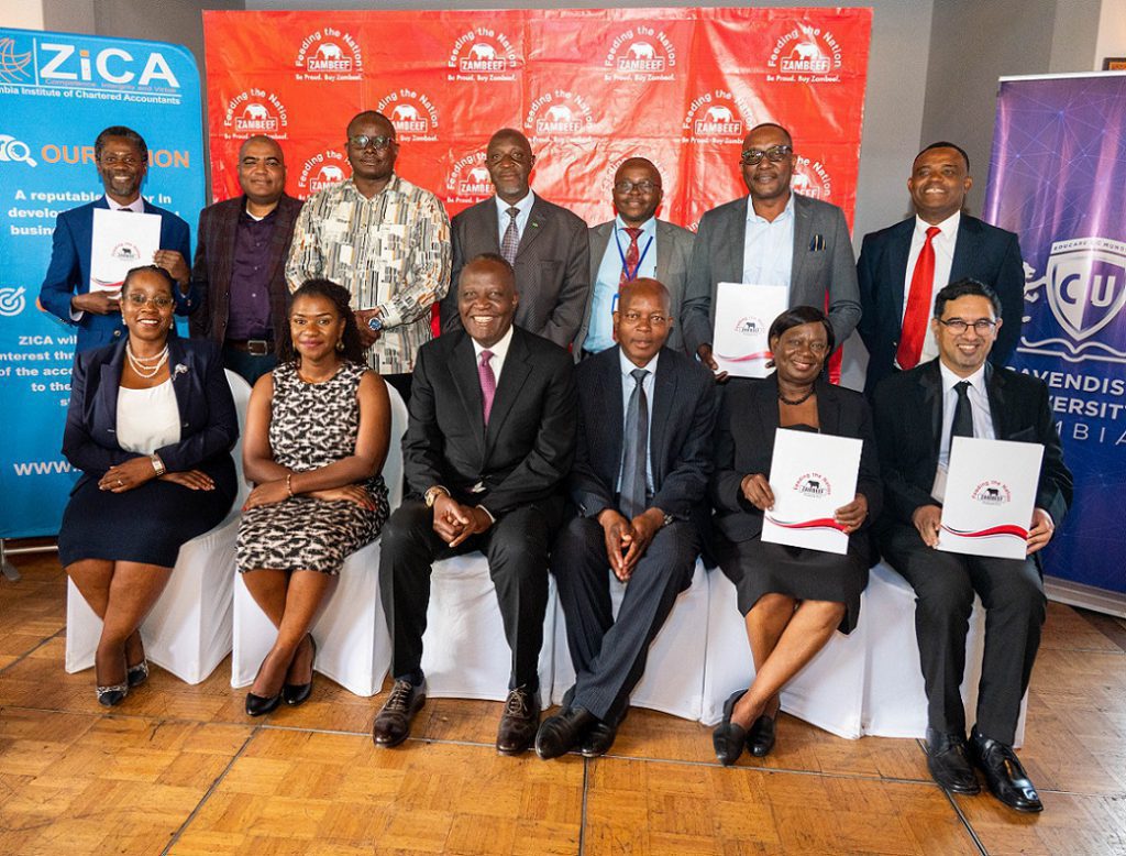 ZICA Signs a Graduate Trainee MOU programme with Zambeef