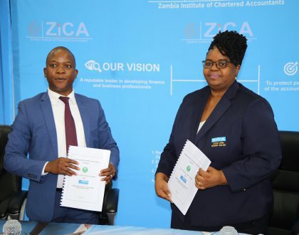 ZICA – LAZ SIGN MoU TO ENHANCE LONG LASTING RELATIONSHIP IN CAPACITY BUILDING AND PROFESSIONAL DEVELOPMENT