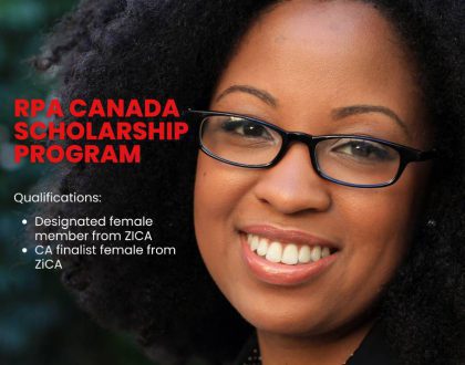 RPA Canada-ZiCA Scholarship