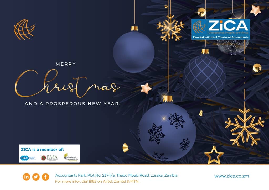 SEASONAL GREETINGS FROM ZICA