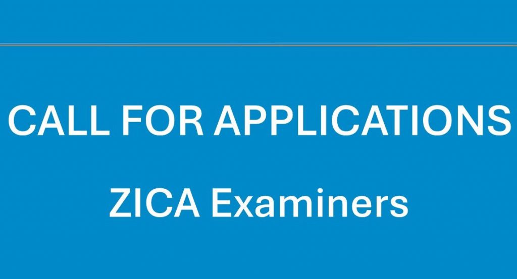 CALL FOR APPLICATION AS ZICA EXAMINERS