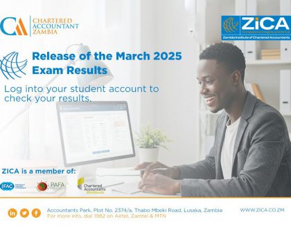 ZICA announces the release of Examination Results