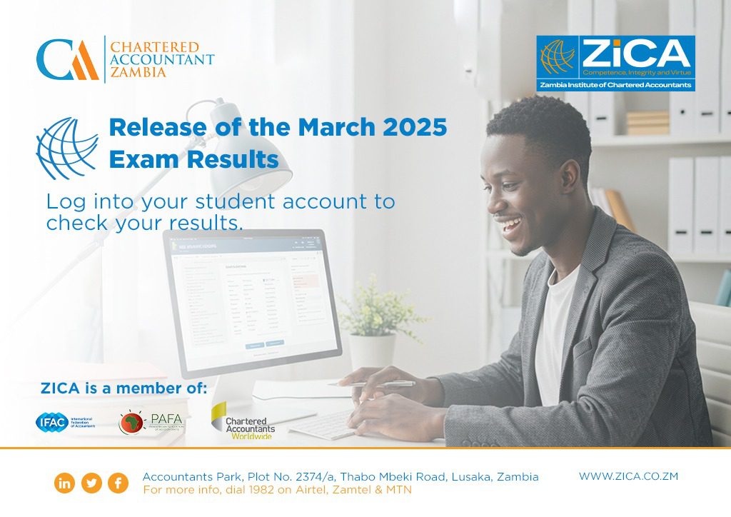 ZICA announces the release of Examination Results